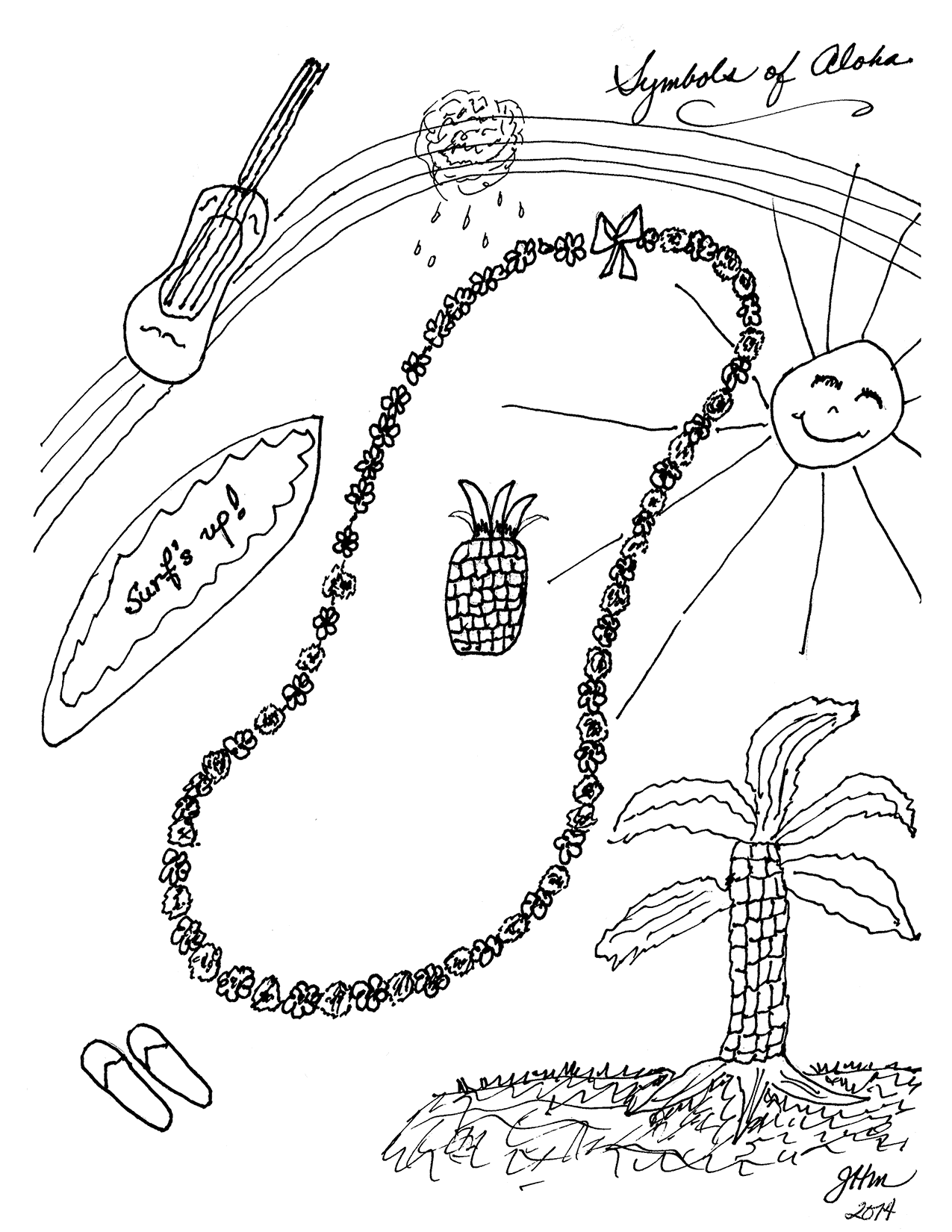 Symbols of Aloha